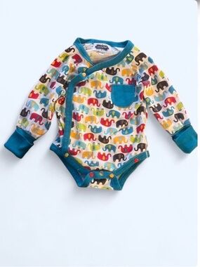 Lot of 3 6-9 month bodysuits boys girls long sleeved short sleeve